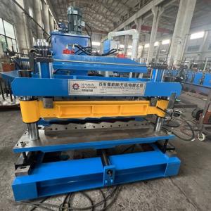 Quality 1220mm Width Galvanized Roof Metal Tile Making Machine Roof Tile Roll Forming Machine for sale