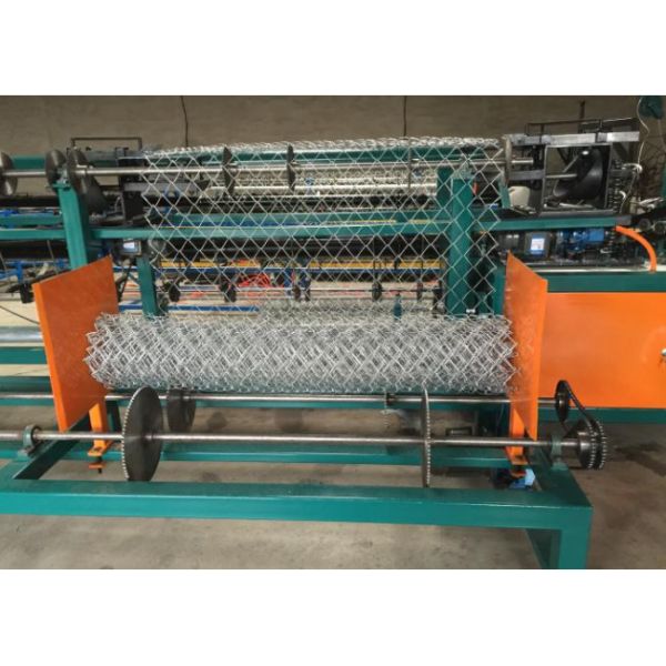 Cheap Hot sale 2 worms fully Automatic chain link fence machine with compact roll
