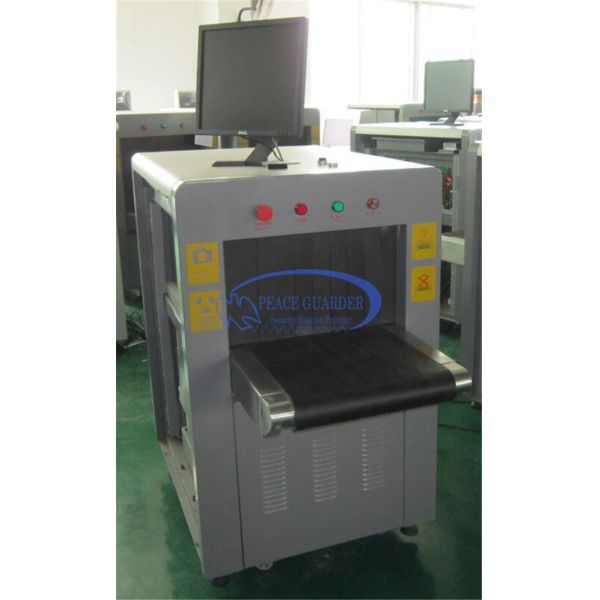 Airport Security Check X Ray Baggage Scanner 80 Degree Angles With 17 Inch Monitor