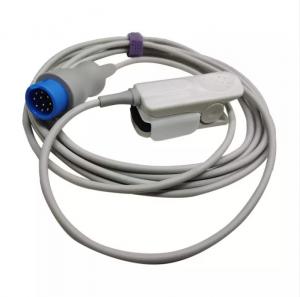 China Reusable Adult Spo2 Sensor Biocare 10pin Spo2 Sensor Cable Compatible For IM8 IM10 IM12 on sale