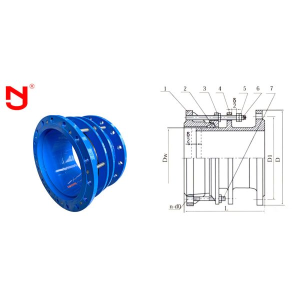 VSSJAF Dismantling Double Flanges Transmission Joint Stainless Steel