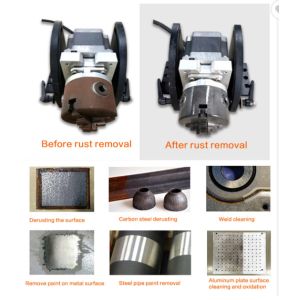 Degrease 200W Laser Cleaning Machines 4000mm CE Fully Enclosed