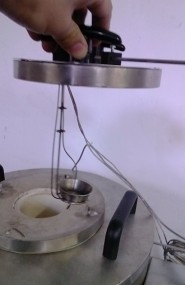 Laboratory Flammability Testing Equipment Plastic Ignition Temperature Test