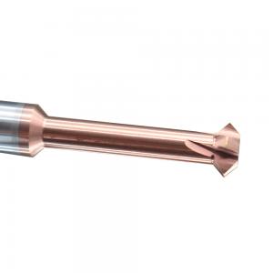 Quality Wxsoon Tialn Coating Cemented Carbide Chamfer End Mills for Steel for sale