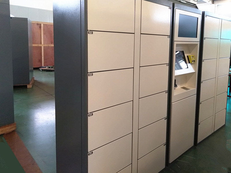 Technical Support Laundry Service Locker With Electronic Lock Control System and Dry Cleaning Locker Systems