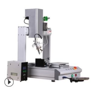 XHL-H5331R Desktop 5-Axis Double Station Automatic Soldering Machine