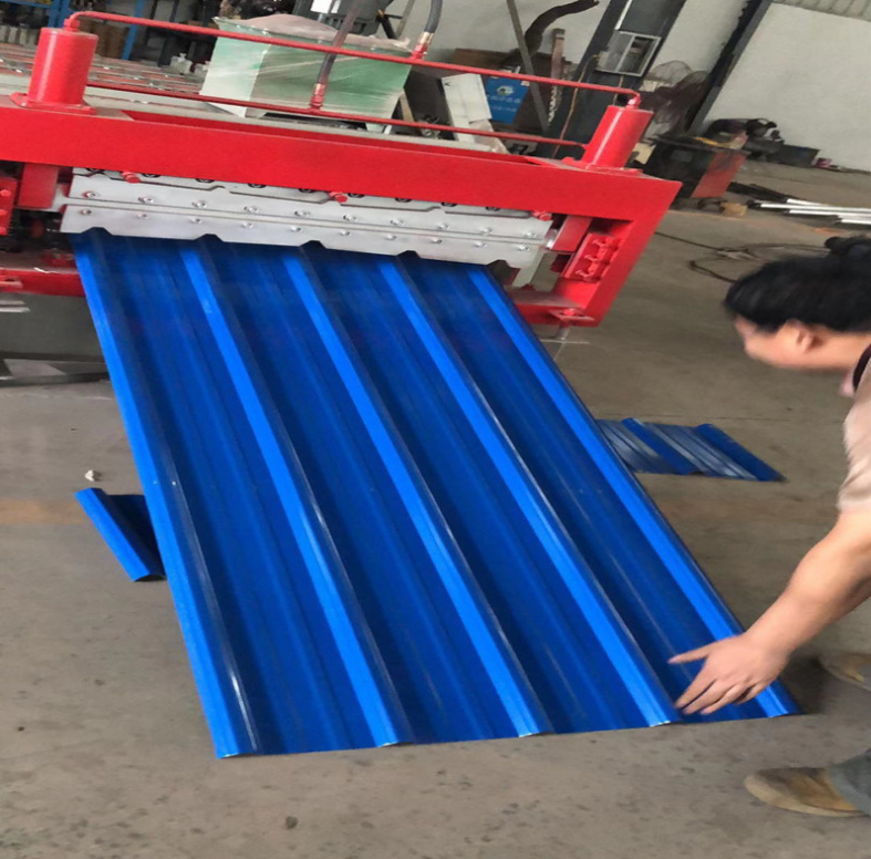 Metal Wall Siding Making Machine Double Roofing Sheet Roll Forming Machine