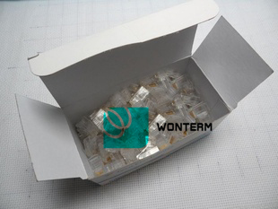 Cat6 Shielded Rj45 Plug Crystal Head 8p8c Rj45 Connector Jack