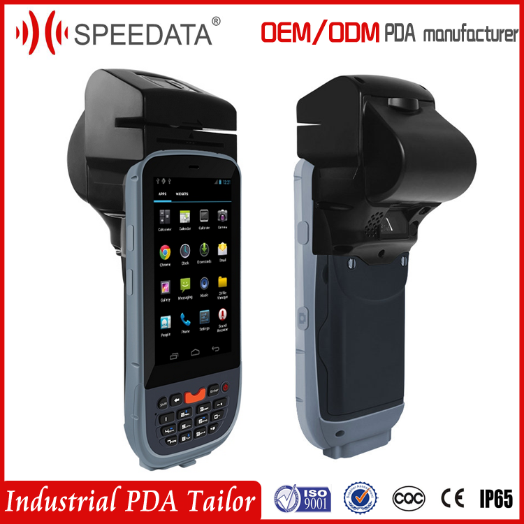 Wireless Android Fingerprint Scanner With Gps Gprs / Waterproof PDA Scanner Device