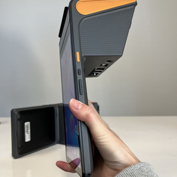 800*1280 Touch Screen Restaurant POS Mobile POS With Printer