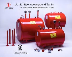 China UL 142 Steel Aboveground Diesel Fuel Tanks For Flammable Combustible Liquids on sale