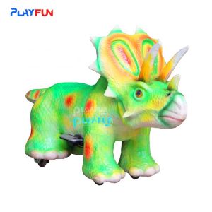 China Coin Operated Battery Dinosaur Rides Amusement Park Rides on sale