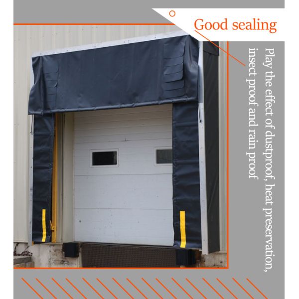 Resistance Rectangular Inflatable Dock Shelter Easy Installation Steel Structure for Durability