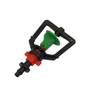 360 Degrees Rotary Micro Irrigation Nozzles With Threaded Connector / Barbed