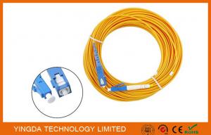 Quality LC / SC CATV Fiber Optic Patch Cord Cable SM SX 15 Meter / Fiber Optic Assemblies for sale