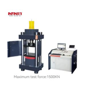 1500KN Micro Computer Control Electro Hydraulic Servo Compression Testing
