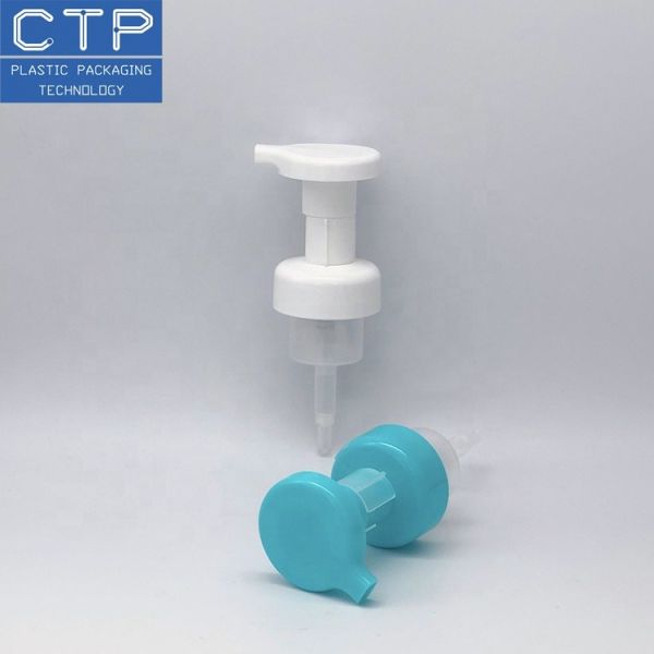 Customizable Bottle Foam Pump With White Pump Color Transparent Tube 43/400 Specification