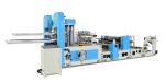 1/4 1/6 1/8 Napkin Folding Machine With Embossing Function Glue Lamination