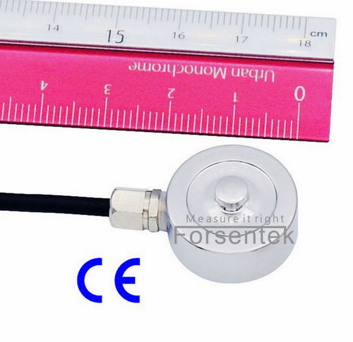 Small Size Load Button Load Cell 100kg Miniature Compression Force Load Cell 50kg