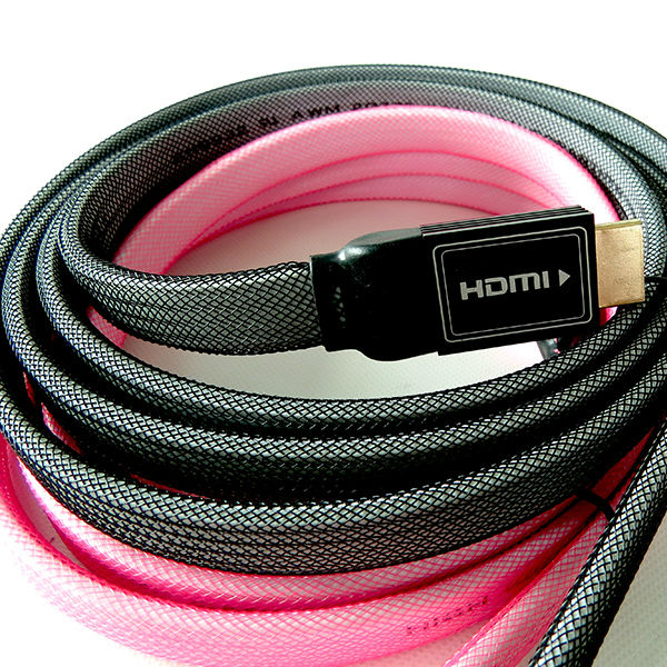 Professional manufacturer HDMI cable nylon braid flat HDMI cable
