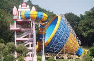 China Best Quality Amusement Fiberglass Water Slide of Aqua Adventure Water Park on sale