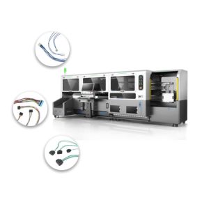 Quality Terminal Insertion Wire Harness Machine 10KW IPC Drive Double end for sale
