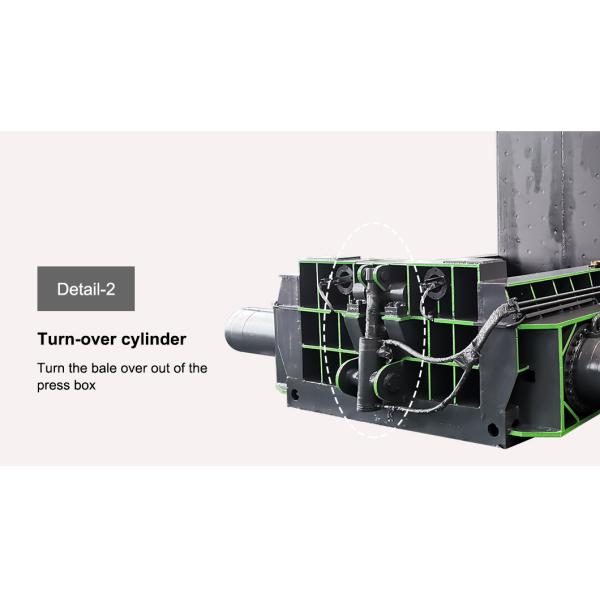 Automatic OEM 250T Hydraulic Scrap Baling Press