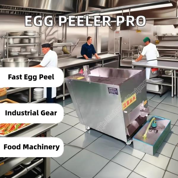 Safe Durable Hard Boiled Egg Peeler Machine Automatic Chicken Egg Peeling Machine 3600pcs/H