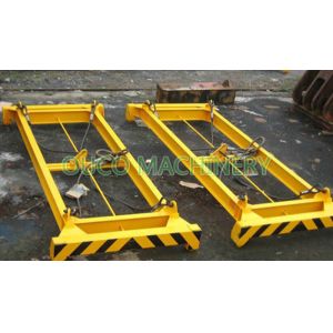 Semi Automatic Container Lifting Spreader Manually 20 Feet heavy duty