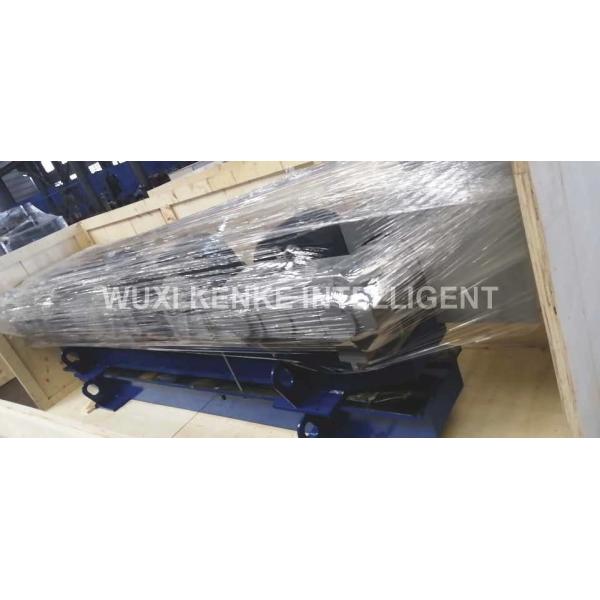 5000 Kg Conventional Welding Rotator Machine PU Roller Bolt Fixed Type