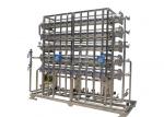 Stainless steel 2 stage RO Water treatment Horizontal for ultra pure water 4 m3