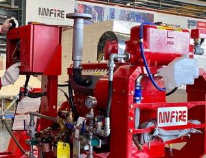 Quality NM Fire 750GPM Horizontal Split Case Diesel Engine Fire Pump for sale