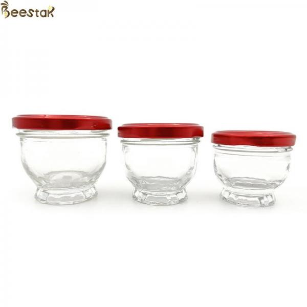Buy 50ml 75ml 100ml Mini Glass Honey Jars Glass Honey Bottle at wholesale prices