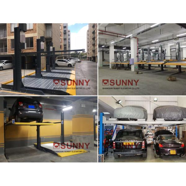 Plain Moving Type Auto Storage Lift PLC Control Car Parking System