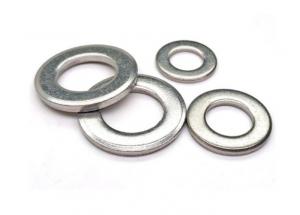 China Standard / Customized Steel Plain Washer , Clevis Pin Washers ISO 8738 on sale