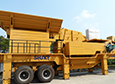 Mobile Impact Crusher Plant, vertical shaft impact crusher small stone crusher crushing screening plant rock crushing