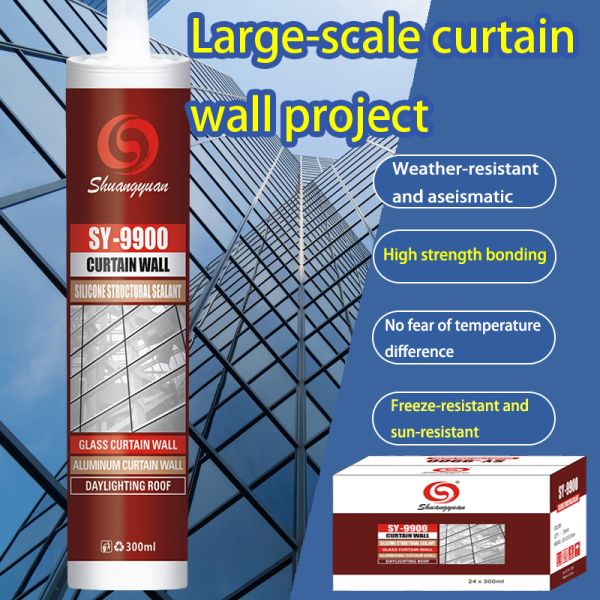 Customizable Silicone Structural Sealant For Large Scale Building Envelope Construction