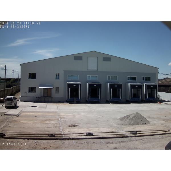 Metal Frame Prefabricated Cold Storage Building Structure Heavy Warehouse Workshop