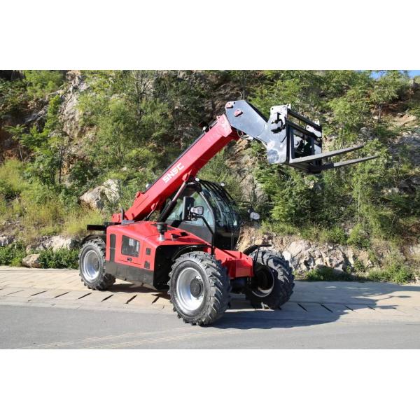 Smooth Construction with 4X4 Telescopic Handler Telescopic Boom Forklift