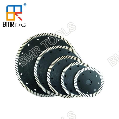 Diameter 105mm in 20mm hole size diamond circus turbo blade for ceramic wet cutting