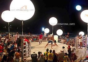 Quality Dimmable Inflatable Led Light Balloon 640W High Illumination Events Lighting for sale