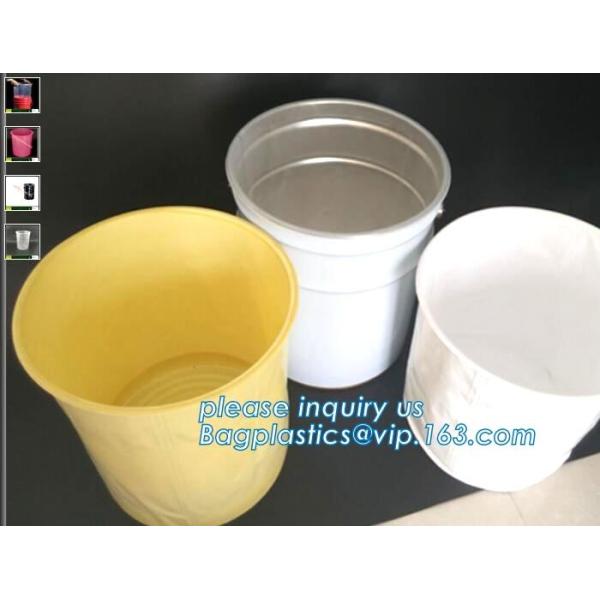 Bucket Liner Disposable Pail Liner, Drum Inserts & Liners, Plastic Protective Liner for Drums, Rigid Drum Liners | Rigid