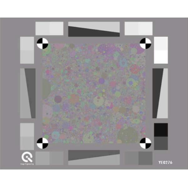 YE0276 Reflective Resolution Test Chart 16:9 Ratio Texture Sharpness Test Target