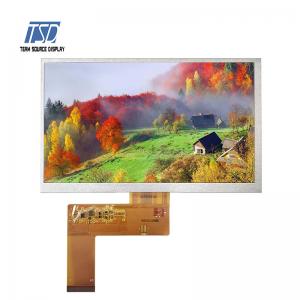 China 7 Inch 500 Nits 800x480 RGB TFT LCD Module TSD With Resistive Touch on sale