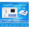 Large TFT Screen Ecg Portable Machine , SE508 3 Channel Digital Ecg Machine for sale