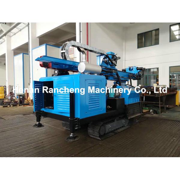Hydraulic Engineering Drilling Rig 150m Depth 74KW Engine Power Anchor Drilling Rig