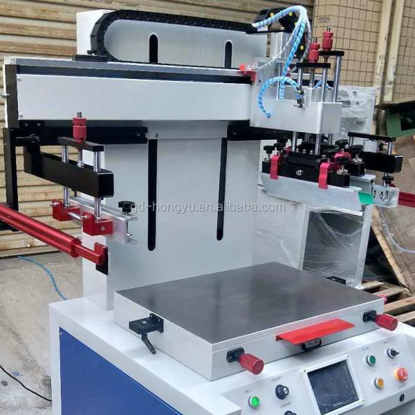 6Bar Silicone Pad Flat Screen Printing Machine