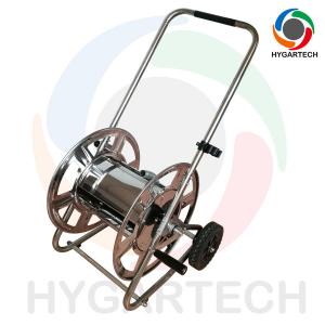 China Stainless Steel Trolley Hose Cart Supplied as Bare Hose Reel on sale