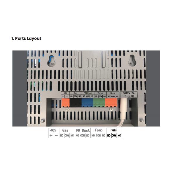 Smart WiFi Air Quality Monitor with AQI Display - CO2/CO/PM2.5/PM1.0/TVOC/Pollen/Temp/Humidity/Noise Detector for Home Office | Tuya Compatible