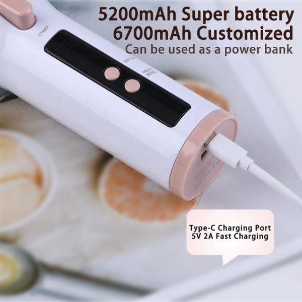 Tourmaline Ceramics PTC Wireless Automatic Curling Iron